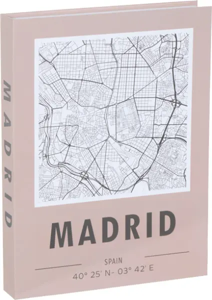 Książka dekoracyjna City Books 1 Madrid