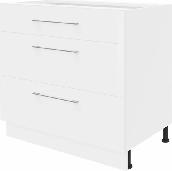 Szafka 90 dolna szufladowa Loara z Easy Box (biały połysk)