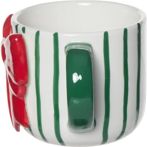 Kubek Christmas 182 (biały/czerwony/zielony)