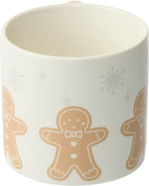 Kubek Ginger Christmas 190 (biały/beżowy)