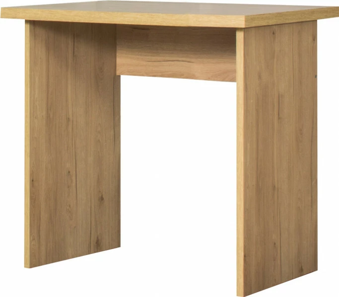 Biurko 80 cm - (dąb soma ciemny)