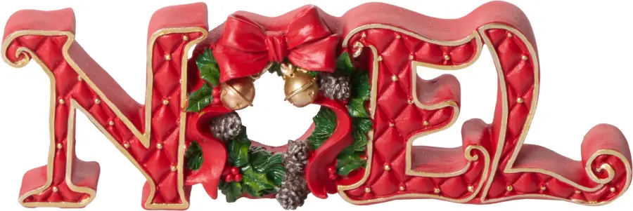 Ozdoba bożonarodzeniowa Noel Classic Christmas 230 (złoty/czerwony/zielony)