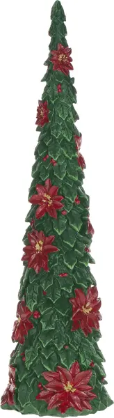Dekoracja choinka duża Classic Christmas 197 (zielony/czerwony)