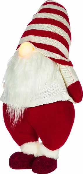 Mały gnom MERRY LED 1 (biało/czerwony)