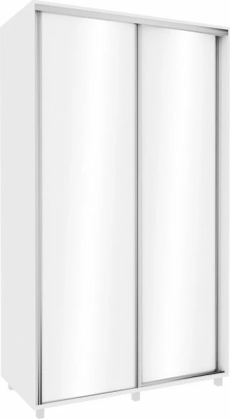 Szafa przesuwna 120 cm (biały połysk)