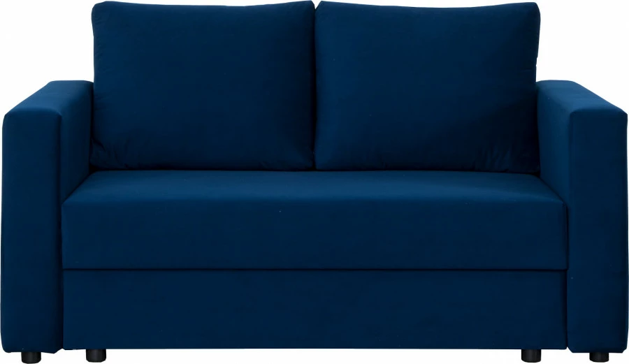 Sofa rozkładana Milano (plusz granat)