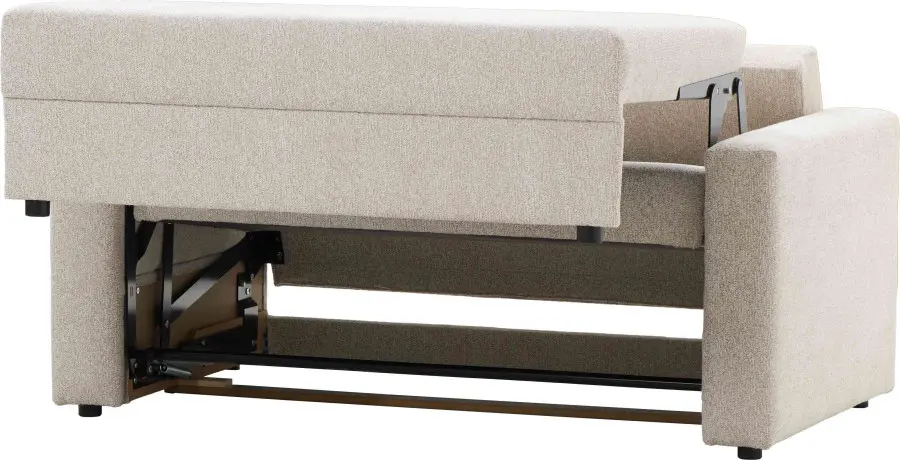 Sofa rozkladana Milano (sotello kremowy)