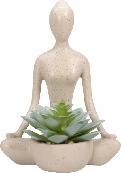 Figurka z roślinką Pearl 106