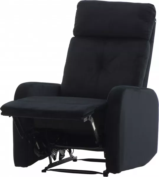 Fotel Gerona z funkcją relax (czarny)