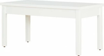 Stolik prostokątny pełny 120cm (biały) 