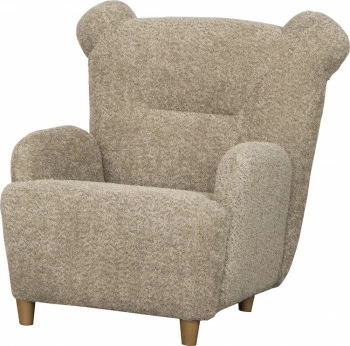 Fotelik Miś (boucle cappuccino) 