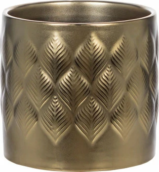 Doniczka ceramiczna Konti 10 (złoty) 