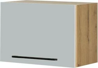 Szafka 50x35 nad okap Monia (szary/dąb Soma ciemny) 