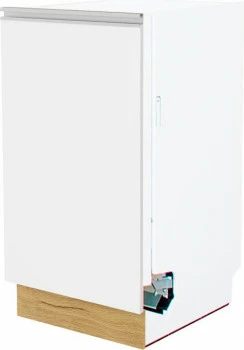 Dolna zabudowa zmywarki 45 panel zakryty Monia (biały połysk) 