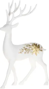 Jelonek Classic Christmas 201 (biały/złoty)