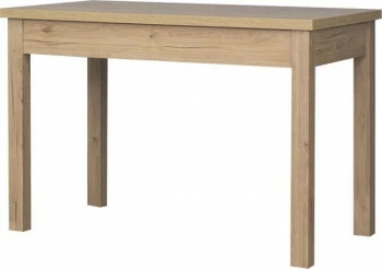 Rozkładany stół kuchenny 116 cm (dąb Soma ciemny) 