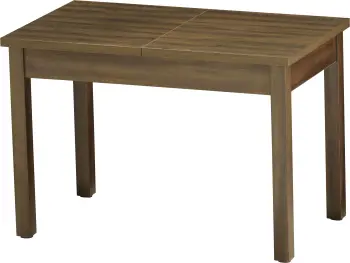 Rozkładany stół kuchenny 116 cm (orzech Foresta) 