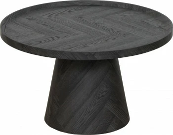 Stolik kawowy Naturos 80x47 (czarny) 