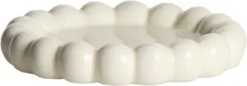 Taca dekoracyjna Pearl 18 (kremowa) 