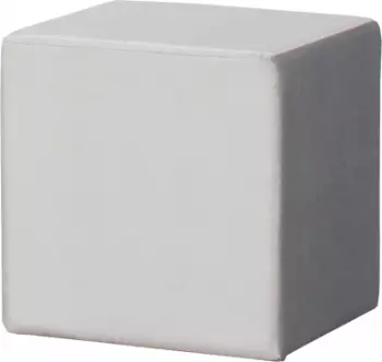 Pufa Afrodyta D (plusz srebrzysty)