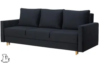 Kanapa Milano (plusz czarny) 