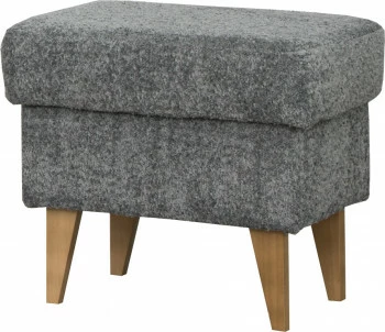 Puf Sewilla (boucle grafit) 