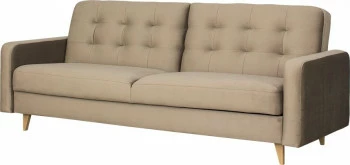 Sofa Sewilla (plusz brąz) 