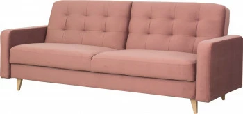 Sofa Sewilla (plusz brudny róż) 