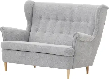 Sofa 2-osobowa Werina (rojal szary) 