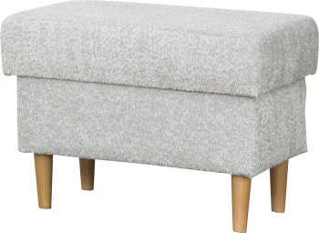 Puf Werina (boucle szary) 