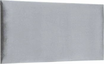 Panel tapicerowany (dekoracyjny) 30x60cm (plusz srebrzysty) 