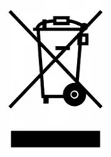 Symbol przekreślonego kosza